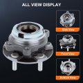 Front Wheel Hub Assembly 513310 For Nissan Murano 2003 2007 And Quest 2004 2009 5 Lug Without Abs Axle Silver