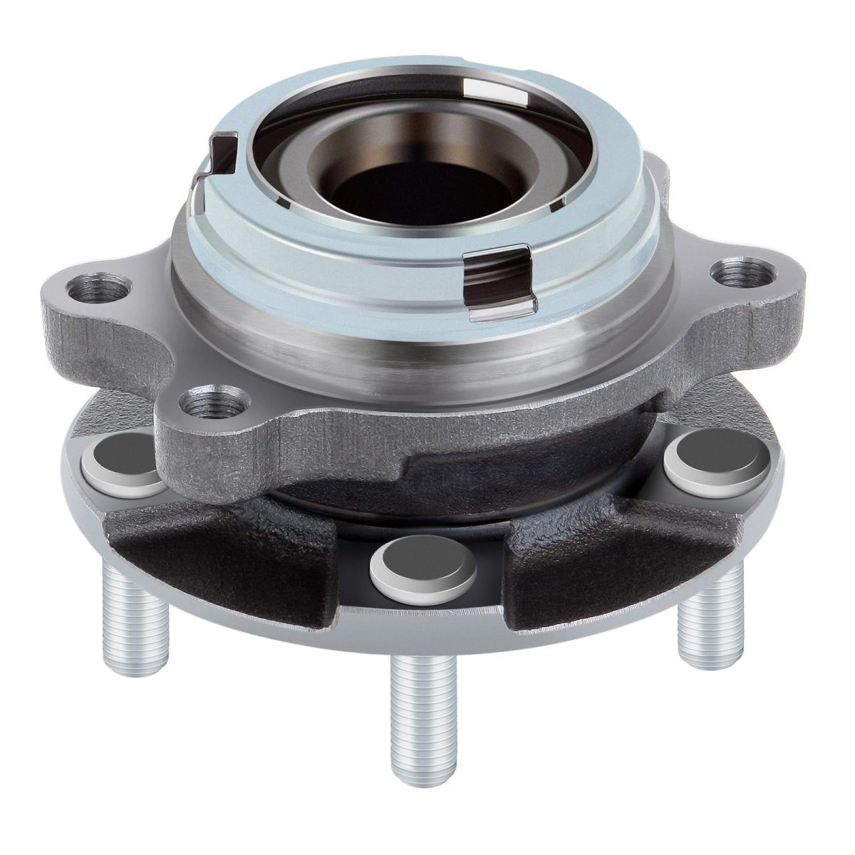 Front Wheel Hub Assembly 513310 For Nissan Murano 2003 2007 And Quest 2004 2009 5 Lug Without Abs Axle Silver