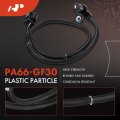 A-premium Abs Wheel Speed Sensor Compatible With Mitsubishi Models Lancer 2003 2004 2005 2006 2 0l Sedan Awd Rear Driver And