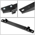 Compatible With Honda Civic Aluminum Rear Lower Subframe Tie Bar Black Ep Es Ev