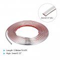 Uxcell Flexible Molding Trim Self Adhesive 16 4ft X 0 31inch Peel And Stick Metallic Mirror Frame Pvc Metal For Wall Car Door