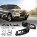 G-plus Front Bumper Fog Light Covers Grille Bezel Pair Compatible With Audi Q5 8r Mk1 2013 2014 2015 2016 2017 Au1038123