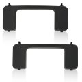 Front Bumper Tow Hook Bolt Cover Caps For Ford F250 F350 Super Duty 2017 2018 2019 2020 2021 2022 Hc3b 17f751-ac 17f751-ad Pair 