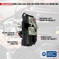 Door Latch Lock Actuator Front Left Driver Side Replaces 15880052 207838846 931-303 Compatible With Chevy Gmc Cadillac Vehicles