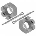 Rear Wheel Castle Nuts And Cotter Pins For Suzuki Quadracer 250 Lr Quadrunner 160 Lt160e 230 Lge Ltf250 Lt230e Quadsport 230 