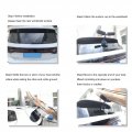 Demeras Kayak Roof Mount Carrier Strong Load Bearing Rack Red Universal With Suction Cup For Skis