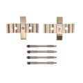 Disc Brake Hardware Set For Maserati Quattroporte 2007 2013 Front Position Alx Pau Df 340 79001 Cla2 Standard Style Black 
