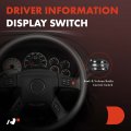 A-premium Right Side Steering Wheel Seek And Volume Control Switch Button Compatible With Chevrolet Silverado 1500 Tahoe Gmc