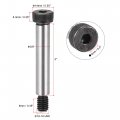 Uxcell Alloy Steel Hexagon Socket Head Shoulder Screws Bolts 2 Length 3 8 Dia 5 16-18 Thread 6pcs
