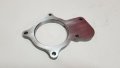 Stainless Downpipe Flange To 3 5 In For Holset Hx40w Diesel 6cta C30 8 3l Euro 2 304l Steel 0 Thick Internal Wastegated Port 