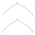 Disc Brake Hardware Set Front For Kia Optima 2001 2002 Standard Style Black Replacement Part Alx-pau-df-340-03002-cla4 