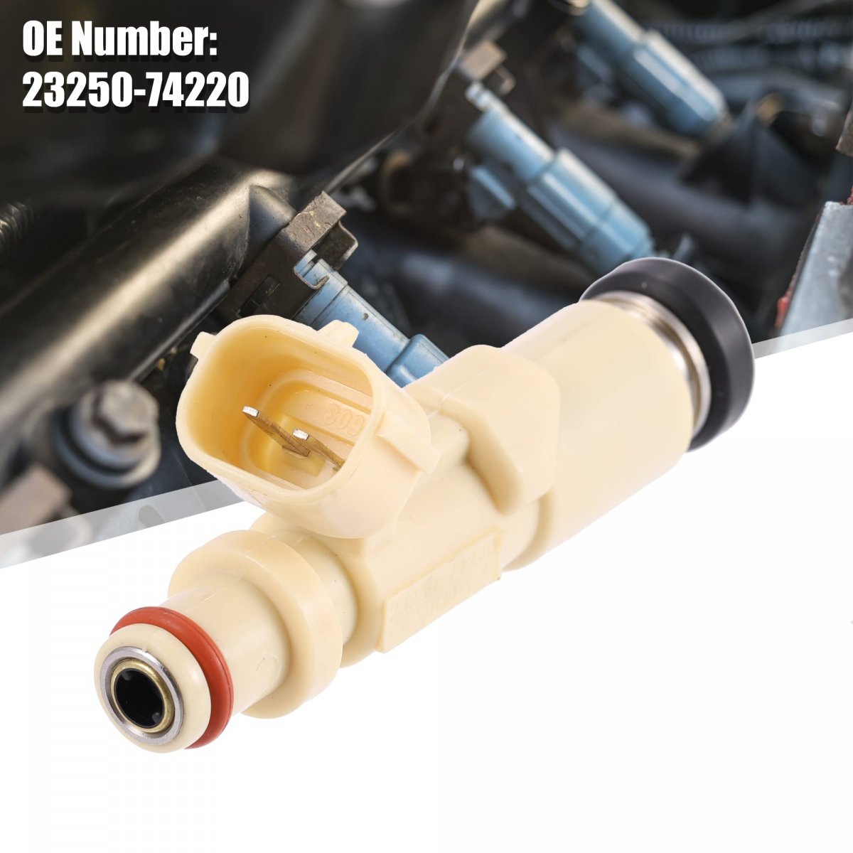 Replaces 23250-74220 Fuel Injector For Toyota Altezza Sxe10 3sge 2 0l 1998-2005
