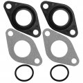 2 Sets Carburetor Intake Manifold Gaskets With O Ring For 50cc 70cc 90cc 110cc 125cc Dirt Pit Bike Atv 4 Wheeler Quad Scooter 