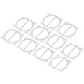 Air Compressor Cylinder Head Gasket 10pcs Aluminum Sealing Plate Replacement For 65mm Diameter 