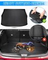 Cartist Cargo Liner Compatible With Toyota C-hr Chr 2018-2023 All Weather Rear Trunk Mat High Side Waterproof Black Tpea
