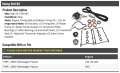 Engine Timing Belt And Water Pump Kit With Tensioner Roller Bearings Idler Bearing Seals Gaskets Compatible 1998-2005