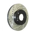 Stoptech 127 62061l Sportstop Slotted Drilled Rotors Rear Left 