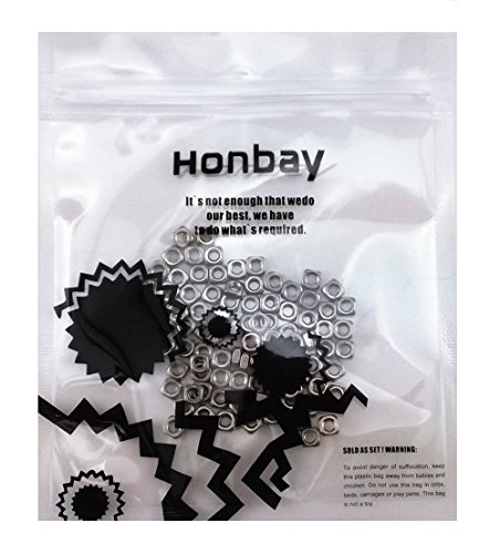 Honbay 100pcs 304 Stainless Steel M3 Square Nuts