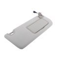 Passenger Side Sun Visor With Mirror And Light Gray Replacement For Nissan Altima 2019-2024 96400-6ca3c 