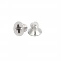 Uxcell M3x4mm 316 Stainless Steel Phillips Countersunk Bolt Machine Screw 60pcs