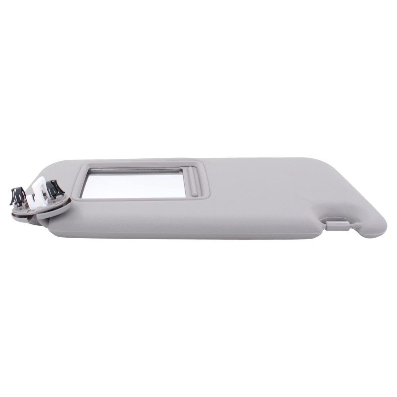Gray Left And Right Sun Visor With Vanity Light