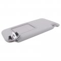 Gray Left And Right Sun Visor With Vanity Light