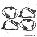A-premium Abs Wheel Speed Sensor Compatible With Tesla Models X 2016 2017 2018 2019 2020 Front Rear Driver And Passenger Side