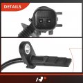 A-premium Abs Wheel Speed Sensor Compatible With Tesla Models X 2016 2017 2018 2019 2020 Front Rear Driver And Passenger Side