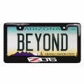 Ipick Image For Corvette C6 Z06 In 3d On Real Carbon Fiber Finish Abs Plastic License Plate Frame Is Official Licensed