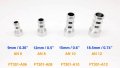 Autobahn88 Aluminum Barb Weld Bung Fitting Push-on Hose End Od 9mm 0 36 For An6