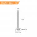 Uxcell 10-24x1-3 4 Pan Head Machine Screws 304 Stainless Steel 18-8 Screw Phillips Drive Fully Threaded Bright Finish Pack Of