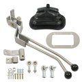 Np-205 Twin-stick Shifter With Boot Replacement For Np205 8-bolt Transfer Case Np205gm8 
