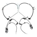 Front Rear Abs Wheel Speed Sensor Set For Toyota Avalon 2 4l 1997004 Camry 2 2l 3 0l 1997-2001 Solara 1999-20 Lexus Es300 3 