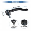 X Autohaux 2pcs Front Outer Tie Rod End Links Suspension Steering Es80288 Es80287 For Honda Accord 2003-2007 Acura Tsx