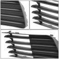 Non Fog Light Style To1038119 Front Cover Compatible With Toyota Prius 2004-2009 Driver Left Side Smooth Black