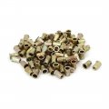 M4 X 10mm Reduced Head Open Ended Rivet Nut Round Insert Nutsert 100pcs 