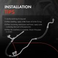 A-premium A C Suction And Discharge Line Hose Assembly Compatible With Ford Explorer 1996-2001 5 0l Mercury Mountaineer