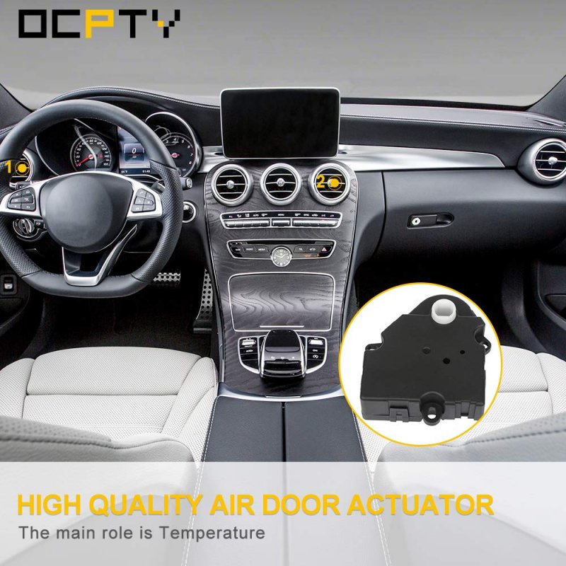 Hvac Blend Door Actuator For Chevrolet Blazer 1992 1994 C1500 1988 And Suburban Pack Of 2 Replaces Oe 16141802 15 73020