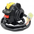 M Mati Left Handlebar Start Stop Headlight Switch For Suzuki Eiger 400 Kingquad Vinson 500 Ozark 250 Quadsport Quadmaster