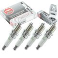 Ngk V-power Spark Plugs 4 Piece Set For Nissan Frontier 2 4l L4 1998 To 2004 Copper Core With V Cut Nickel Electrode Better 