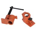 1 2 Inch Pipe Clamp Cooking Vice Set Premium Woodworking