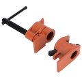 1 2 Inch Pipe Clamp Cooking Vice Set Premium Woodworking