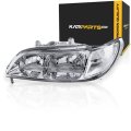 Headlight Door Driver Side For Gmc Jimmy 1990 1991 Replacement Gm2512168 Black Plastic Standard Style Left Position Single