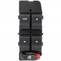 Aintier Power Window Switch Front Left Control Lift Fits For Buick Lacrosse 09 Chevrolet Impala 13-09 Oe 25828893 1s12537
