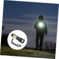 Hemoton 3pcs Portable Flashlight Rechargable Mini Leds Torch Light Zoom Flashlight Rechargeable Torchlight Inspection
