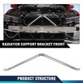Front Radiator Support Bracket For 2014-2016 Bmw 228i Base Fit 2017-2021 230i 2014-2018 328d 51647245789 Bm1225137 Silver