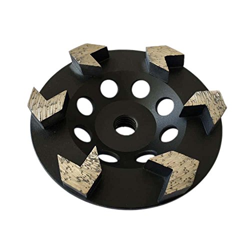Grinding Wheel For Paint Epoxy Mastic Coating Removal Arrow Seg 4 5 Diameter