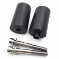 Httmt For 1996-2007 Yzf 600r Thundercat No Cut Frame Slider Protector Black P N Mt219-012-bk
