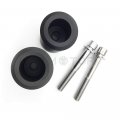 Httmt For 1996-2007 Yzf 600r Thundercat No Cut Frame Slider Protector Black P N Mt219-012-bk
