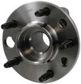 29513199 Front Hub Assembly With Forged Flange And Precise Abs Signaling Induction Hardened Raceways For Vibration Free